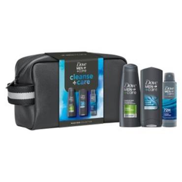 Dove Mens Cleanse and care Washbag