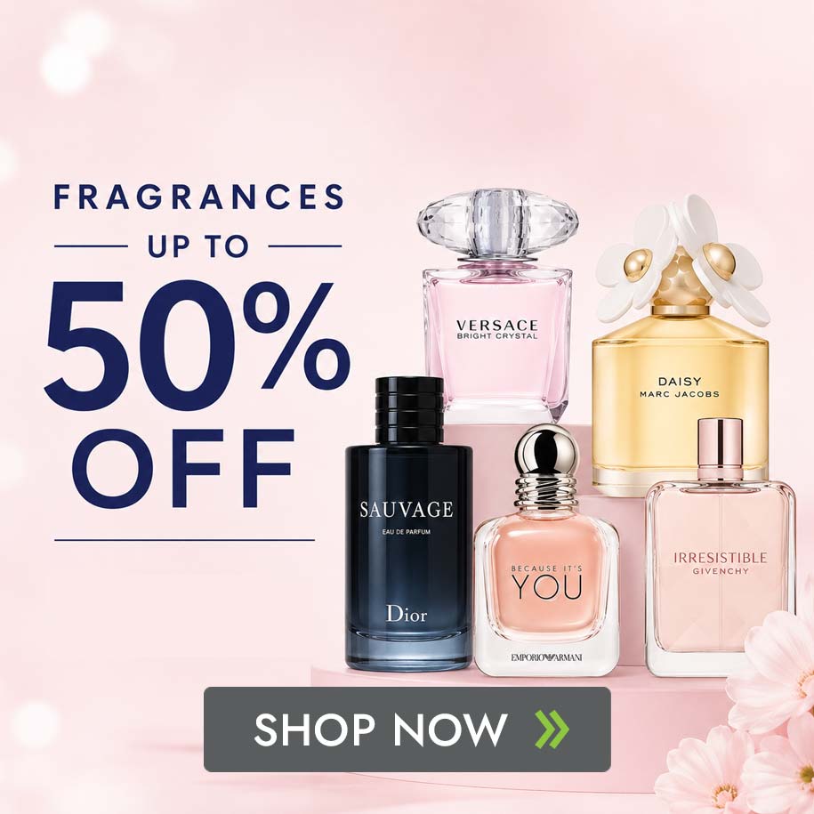 Fragrances up to 50% Off