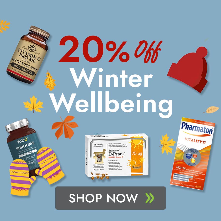 Winter well being 20% off