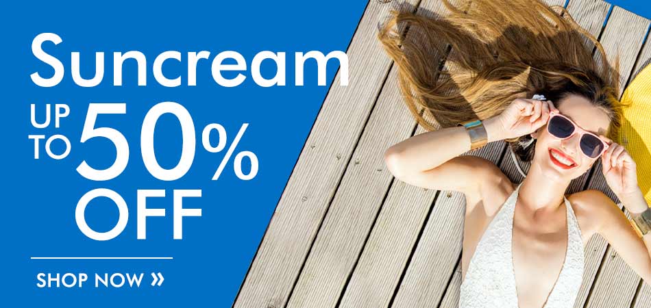 Up to 50% off Sun Care