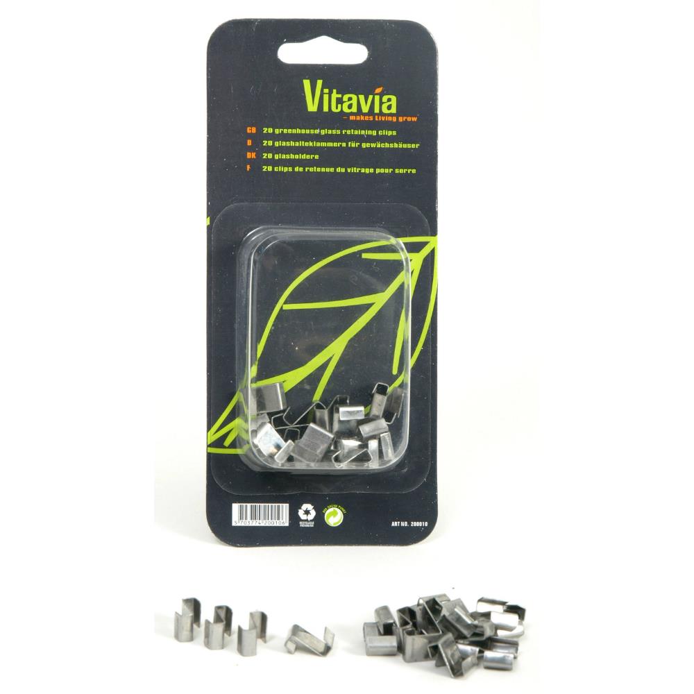 GLASSHOUSE RETAINING CLIPS Clonmel Garden Centre Ireland
