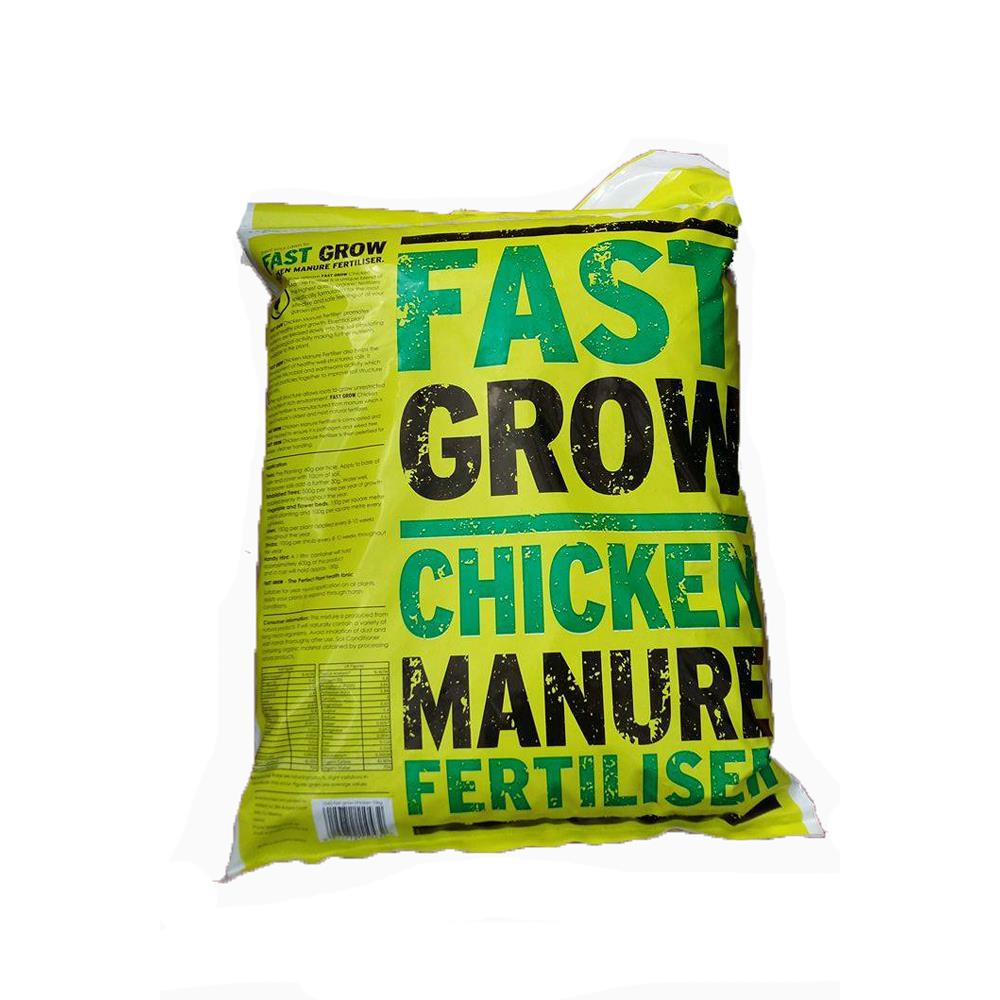 FAST GROW CHICKEN MANURE FERTILISER 10KG Clonmel Garden Centre Ireland