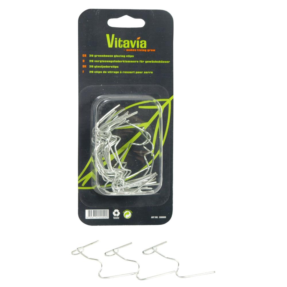 GLASSHOUSE GLAZING CLIPS Clonmel Garden Centre Ireland