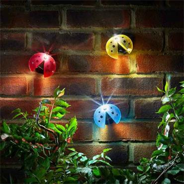 SMART GARDEN LADY BUG SOLAR LIGHTS