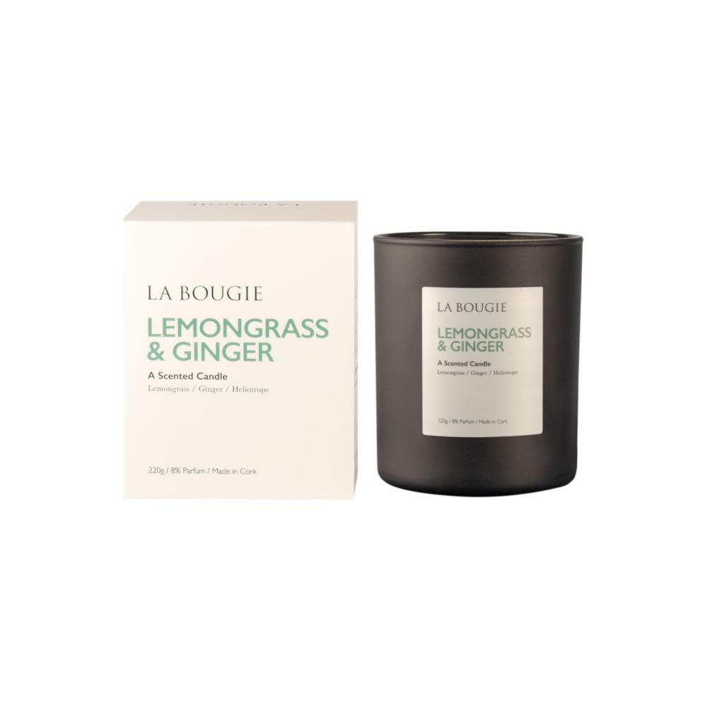 LA BOUGIE CANDLE LEMONGRASS AND GINGER Clonmel Garden Centre Ireland