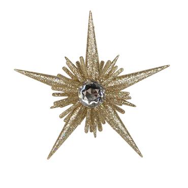 GISELA GRAHAM STAR PALE GOLD 3-D DEC