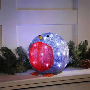 NOMA 27CM ACRYLIC FAT ROBIN