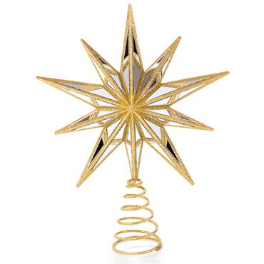 TREE TOPPER 30CM MIRROR STAR