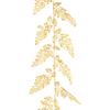 FLORALSILK MAIDENHAIR GARLAND GOLD 180