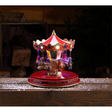 NOMA 24CM MUSICAL REVOLVING CAROUSEL
