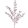 GISELA GRAHAM PINK GLITTER LEAF BRANCH