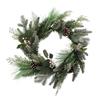 SAGE DECOR PINE WREATH W/PINECONES 45CM