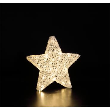 NOMA SPUN ACRYLIC STAR 50CM