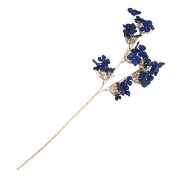 GISELA GRAHAM HYDRANGEA/GOLD GLITTER STEM