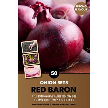 ONION RED BARON X 50