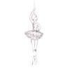 FLORALSILK CLEAR BALLET HANGER 15CM