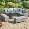 MONTE CARLO STONE LARGE SQUARE DINING MODULAR SET