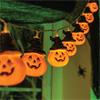 SMART GARDEN HALLOWEEN JACK O LANTERN STRING LIGHTS SET OF 10