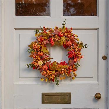 SMART GARDEN HALLOWEEN AUTUMN FESTIVAL WREATH