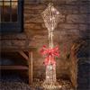 THREE KINGS GLITTERTWIST LAMP POST 120CM - GOLD,