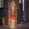 THREE KINGS GLITTERTWIST LAMP POST 150CM - GOLD,