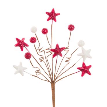 FLORALSILK BERRY STAR PICK 37CM