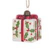 FLORALSILK GLASS PRESENT HANGER 8CM