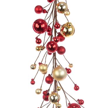 FLORALSILK SHATTERPROOF BAUBLE GARLAND