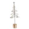 FLORALSILK METAL SNOWFLAKE TREE 53CM