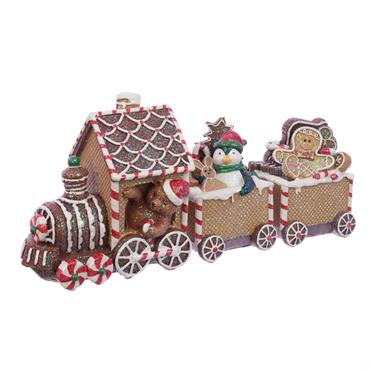 FLORALSILK GINGERBREAD TRAIN 15CM
