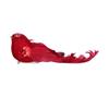 GISELA GRAHAM RED GLITTER/FABRIC BIRD CLIP
