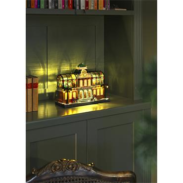 KONSTSMIDE MECHANICAL MUSICAL TRAIN STATION