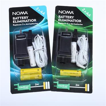 NOMA 3 AA BATTERY ELIMINATOR