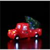 NOMA ACRYLIC RED TRUCK WITH TREE