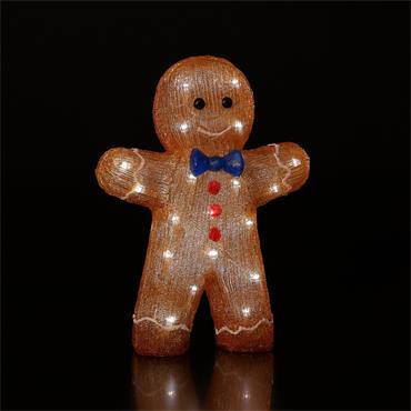 NOMA 40CM ACRYLIC MR GINGERBREAD