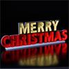 NOMA 22CM INFINITY 'MERRY CHRISTMAS' SIGN