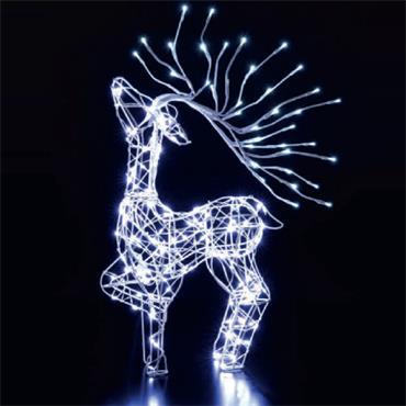 NOMA WHITE FLEXI STANDING STAG 60CM