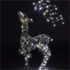 NOMA GREY DUO BULB RATTAN TATTON GRAZING STAG 40CM