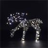 NOMA GREY DUO BULB RATTAN TATTON STANDING STAG 66CM
