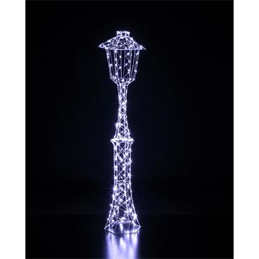 NOMA WHITE FLEXI DICKENSIAN LAMP POST 1.5M