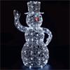 NOMA SPUN ACRYLIC DICKENSIAN SNOWMAN 1M