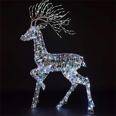 NOMA IRIDESCENT RICHMOND STAG WITH BRANCH ANTLERS 1.4M