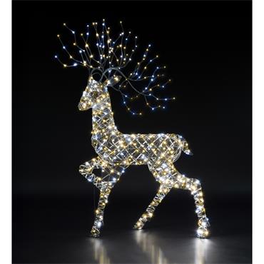 NOMA GREY DUO BULB RATTAN RICHMOND STAG 1.4M