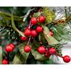 BRUSHED BERRY GARLAND 180CM PRELIT