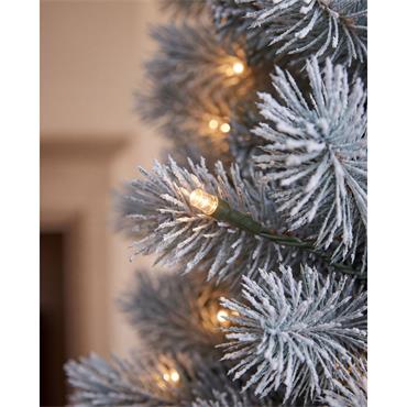 FROSTED ARDEN PINE 7.5FT ARTIFICIAL CHRISTMAS TREE PRELIT