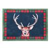 HUG RUG TARTAN STAG 65X85