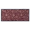 HUG RUG PAISLEY FLORAL BURGANDY RUNNER 65X150