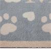 HUG RUG HOME PAWS BLUE 65X85