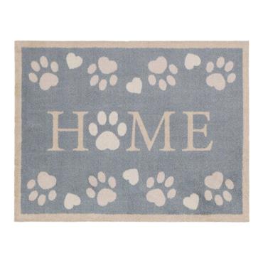 HUG RUG HOME PAWS BLUE 65X85