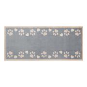 HUG RUG HOME PAWS BLUE RUNNER 65X150